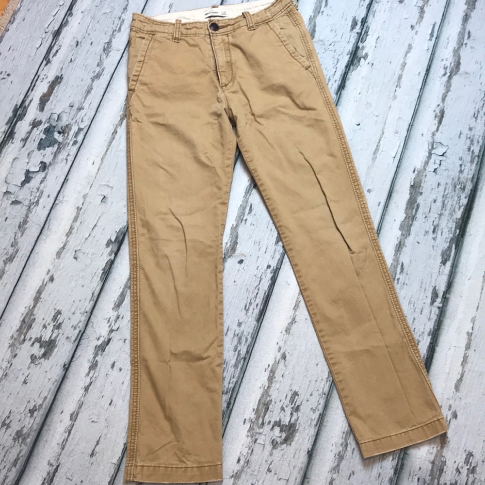 Boys slim Khaki pants
